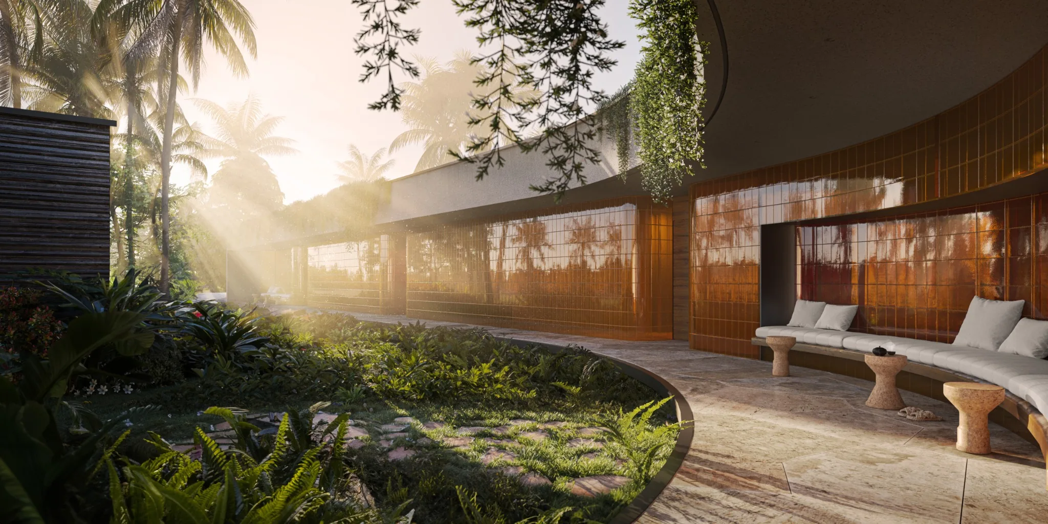 Spa waiting area