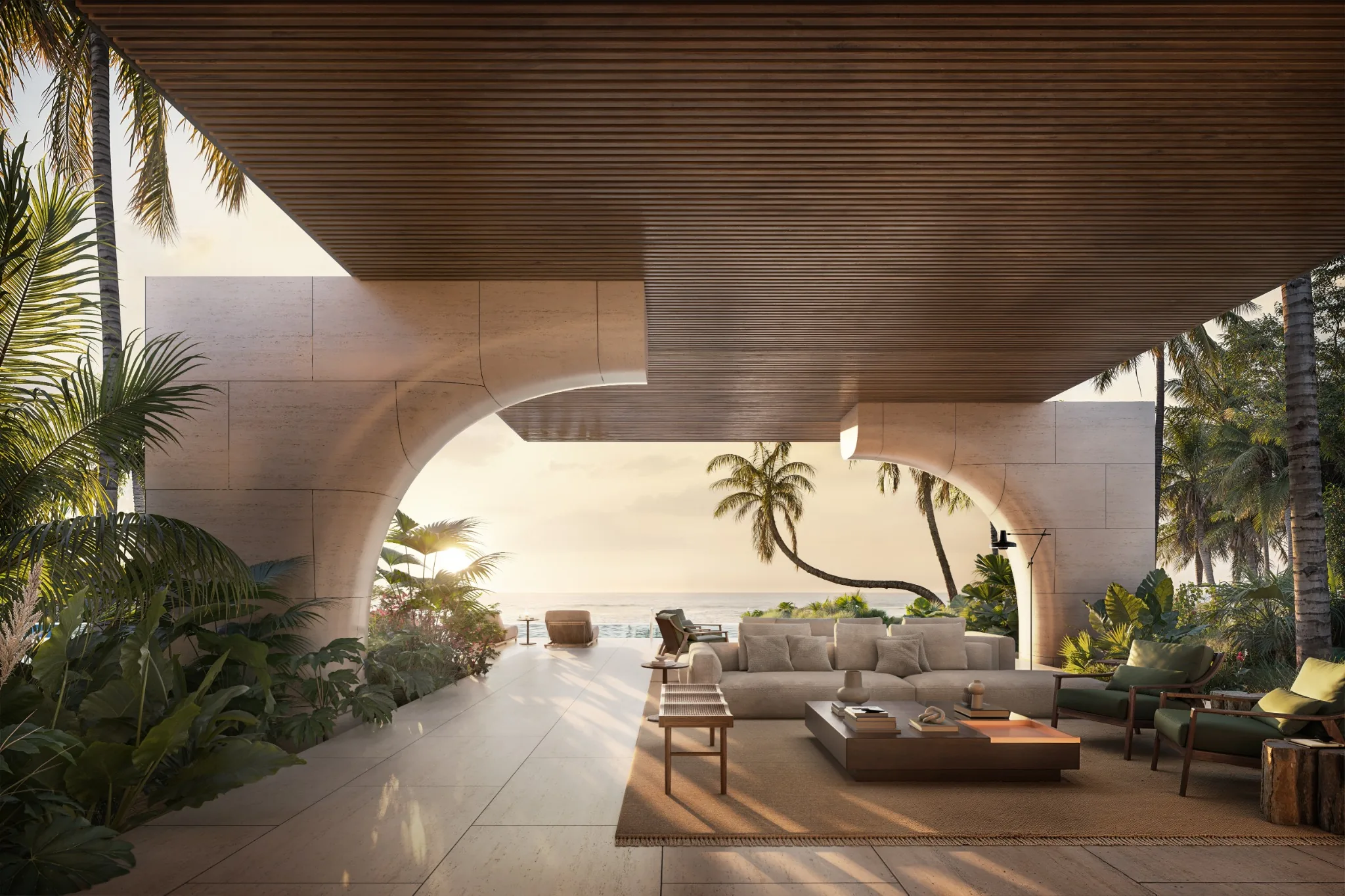 Dornier pool area