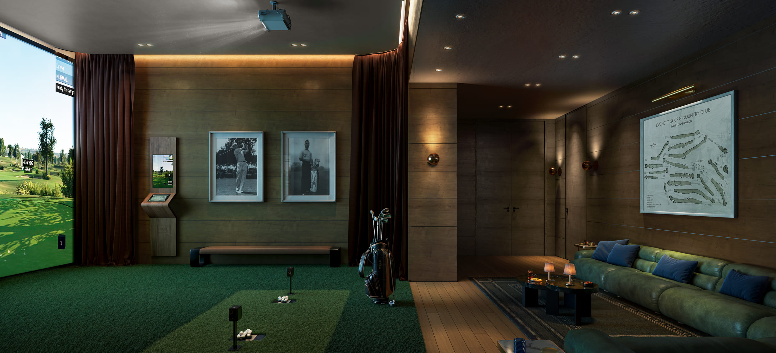 Golf simulator